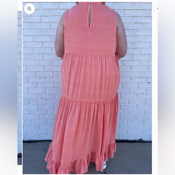 Given Kale Plus Size Sleeveless Boho Maxi/Midi Dress NWOT - Picture 13 of 15